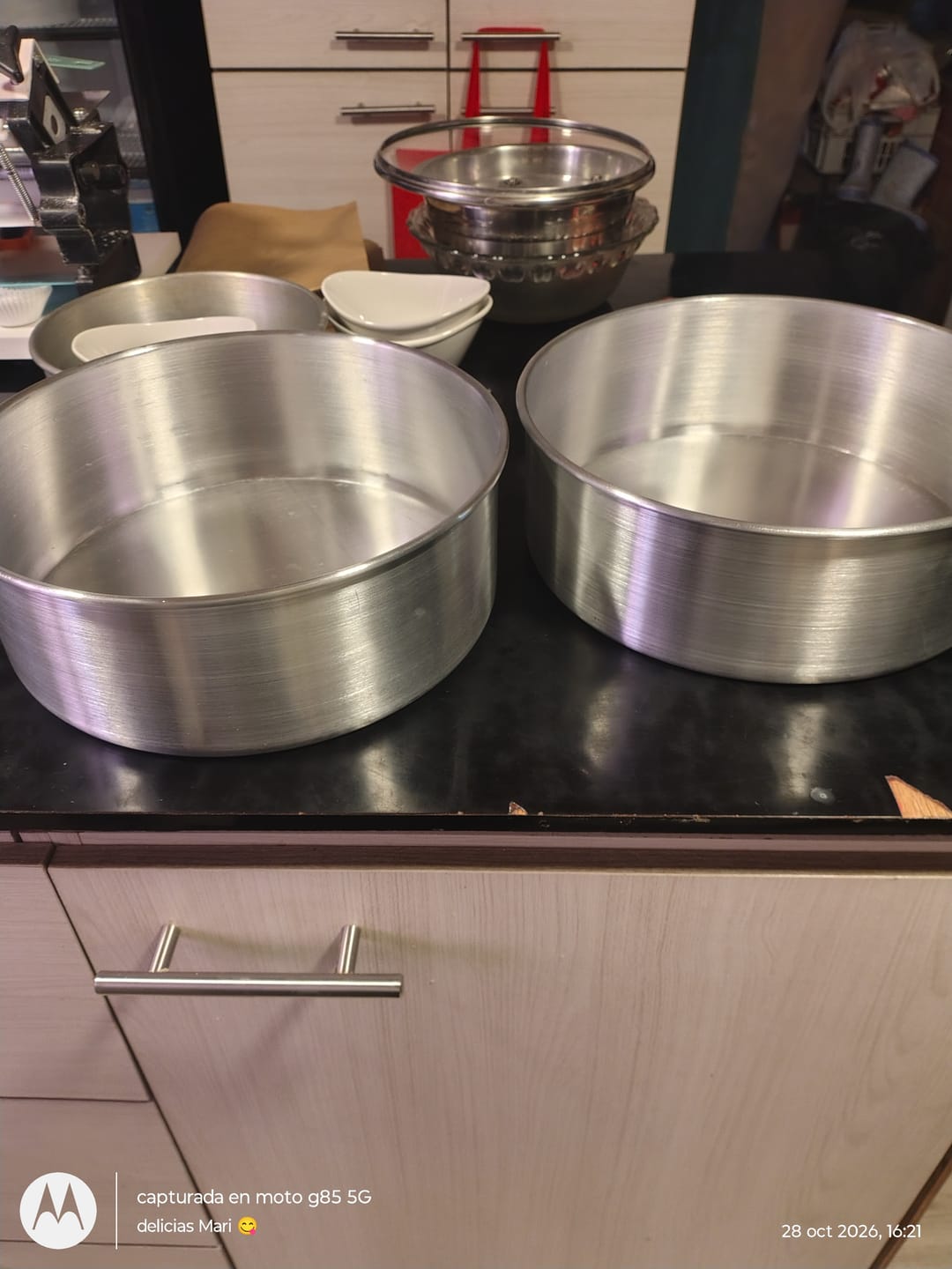 Customer photo review of Molde Torta de Aluminio Desmontable