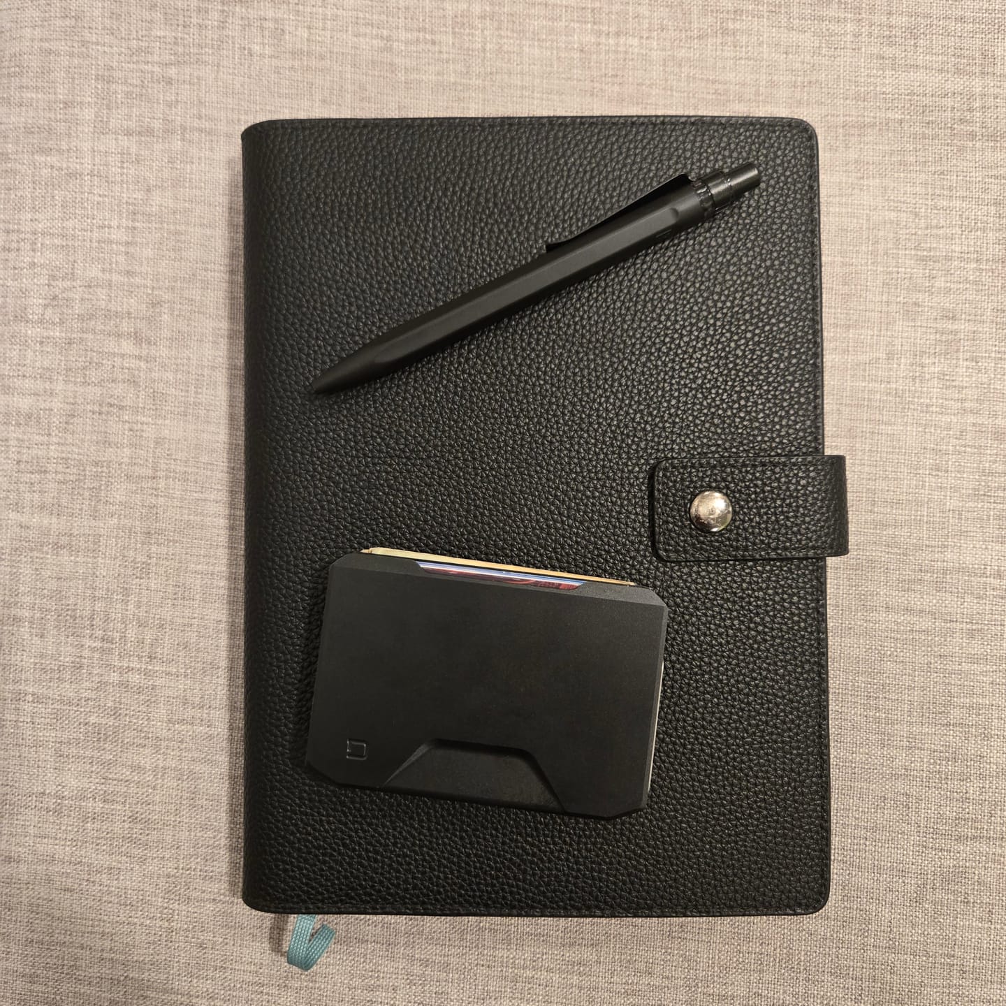 Customer photo review of SK1 Slide Kick Wallet