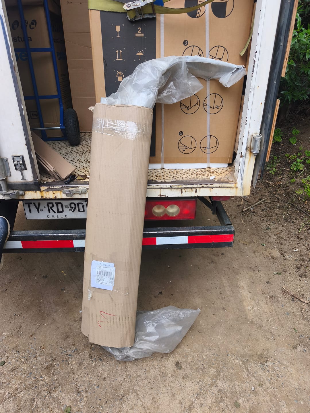 Customer photo review of Moldura Parachoque Trasero 06-10 Rio Jb 866231G000