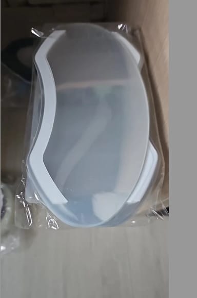 Customer photo review of Lash Shower Shield – Keep Water Off Your Lashes