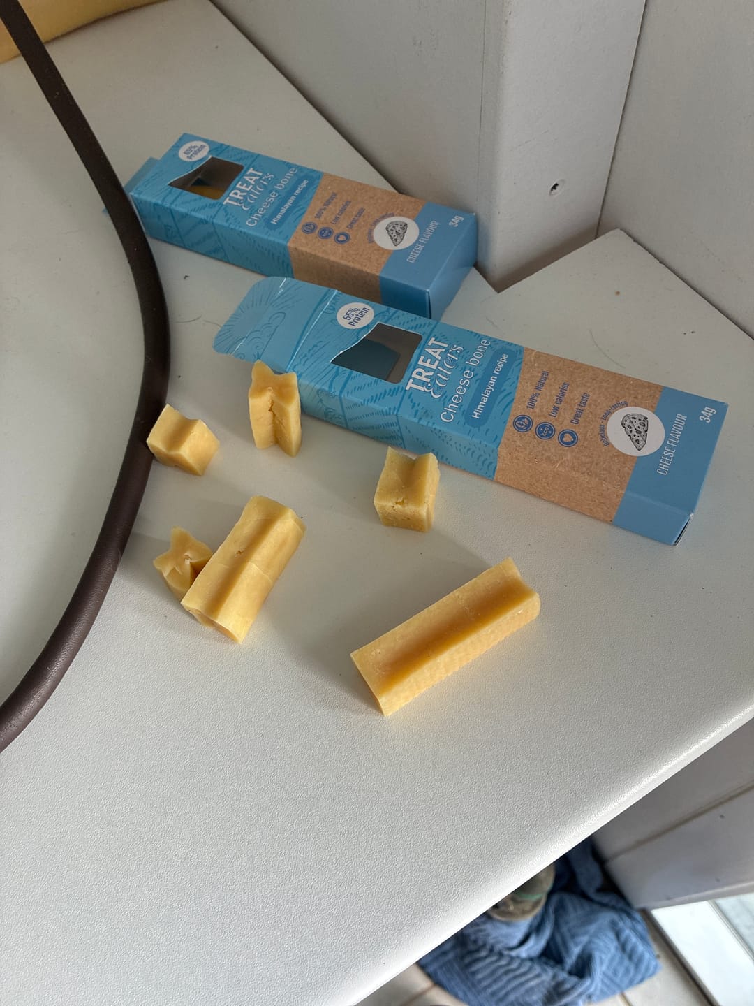 Customer photo review of TreatEaters Himalayan Cheese Tyggeben 34 g