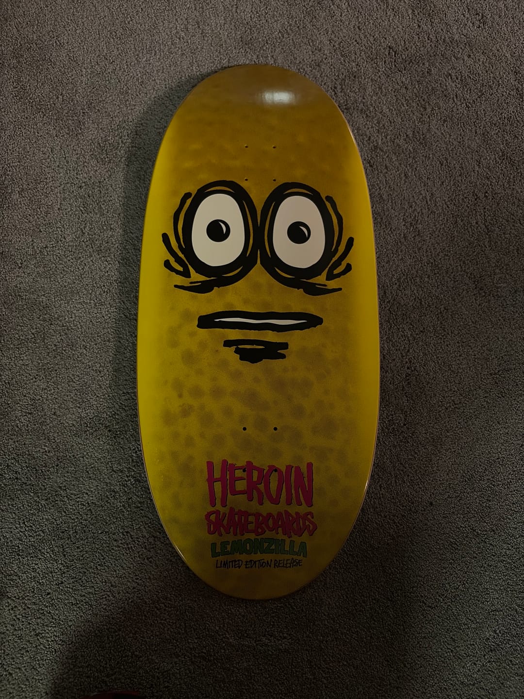 Customer photo review of HEROIN LEMONZILLA 13.5 DECK