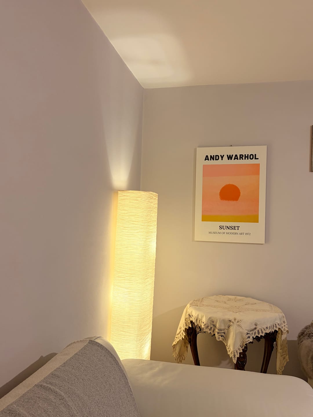 Customer photo review of Andy Warhol - Sunset
