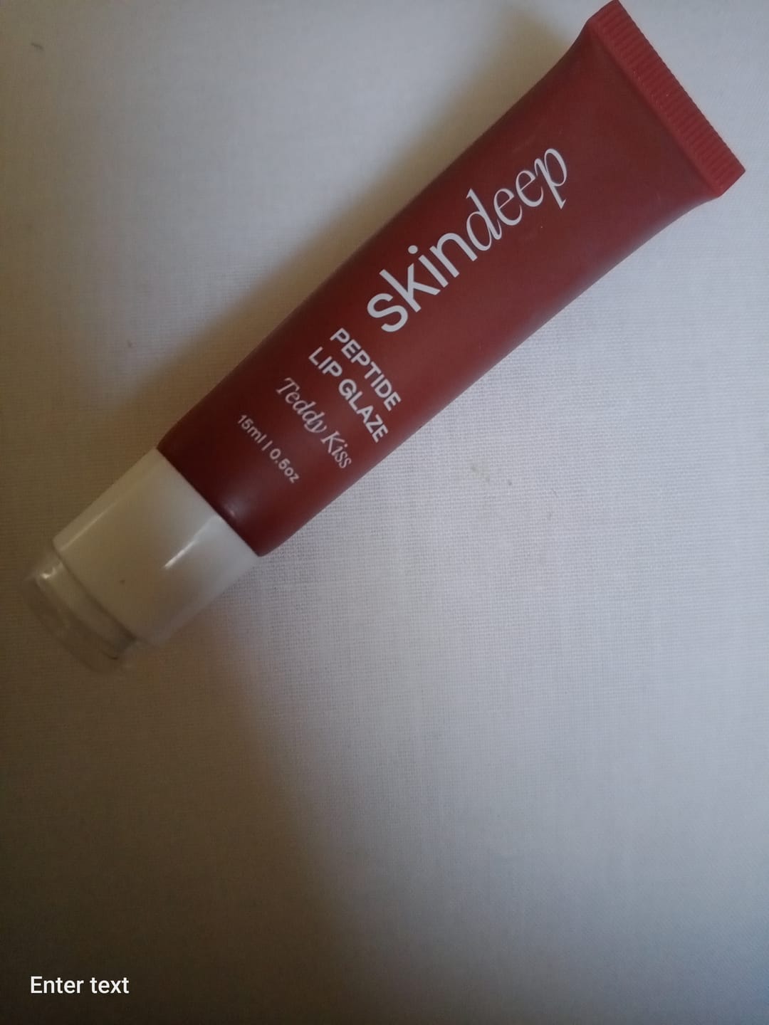 Customer photo review of » Peptide Lip Glaze (100% off)