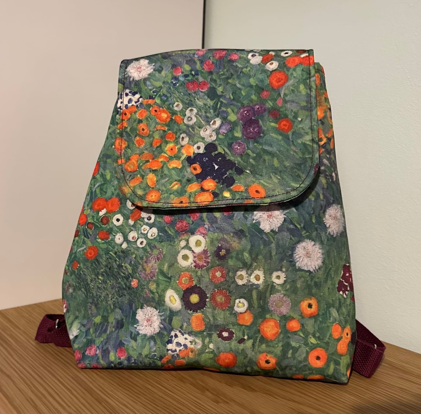 Customer photo review of Klimt Flower Garden Water Resistant Fabric