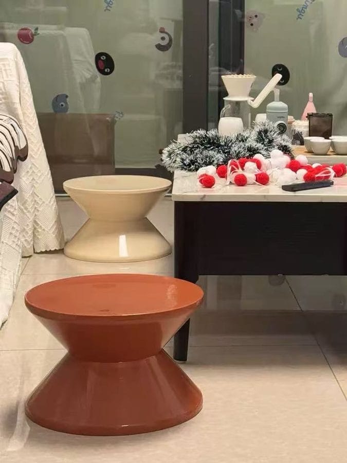 Customer photo review of KKUSO ABS SIDE TABLE - BONGO MINI ALMOND MILK