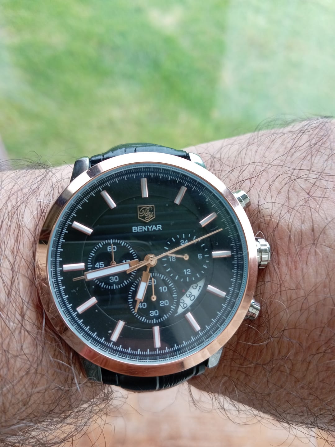 Customer photo review of Reloj Benyar Heritage