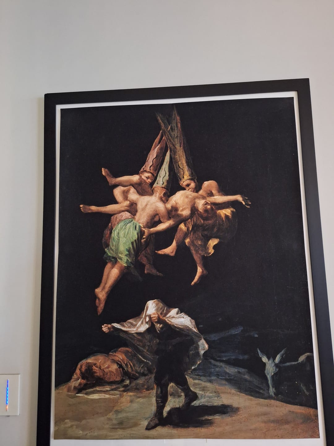 Customer photo review of Witches' Flight | Francisco Goya | 1798