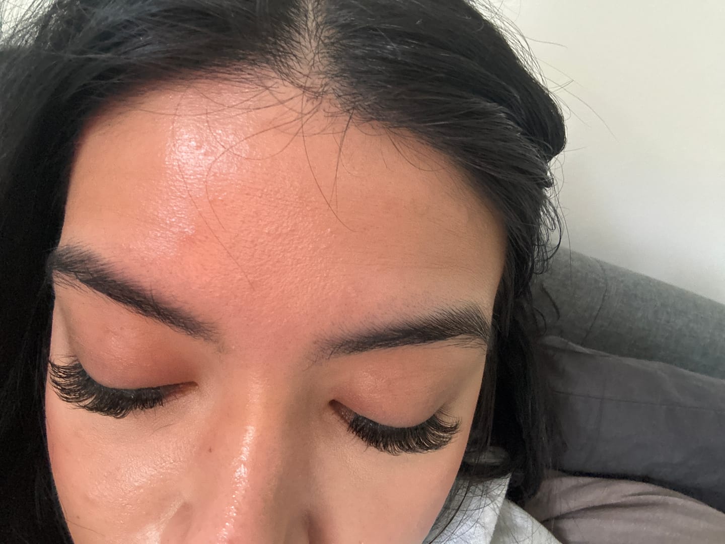 Customer photo review of Infinaluxe Lash Applicator and Lash Brush