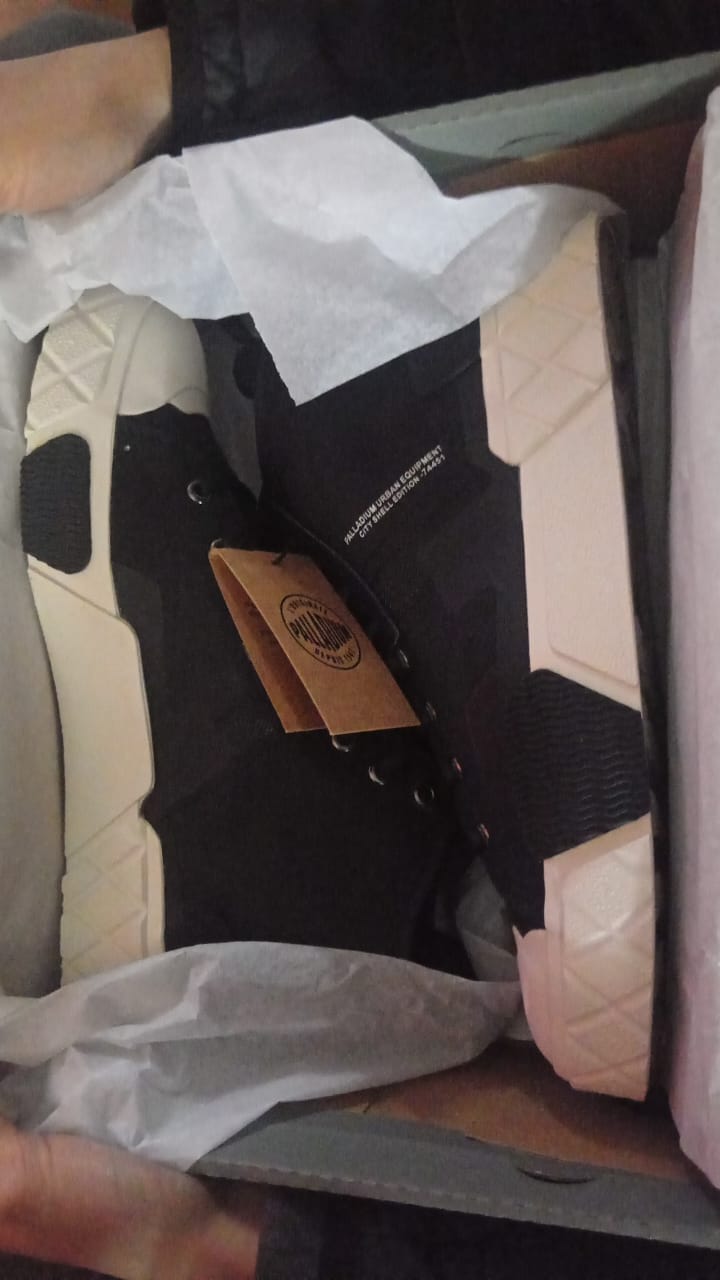 Customer photo review of Zapatillas Palladium Ace City Shell Chuk 2 Unisex Negro