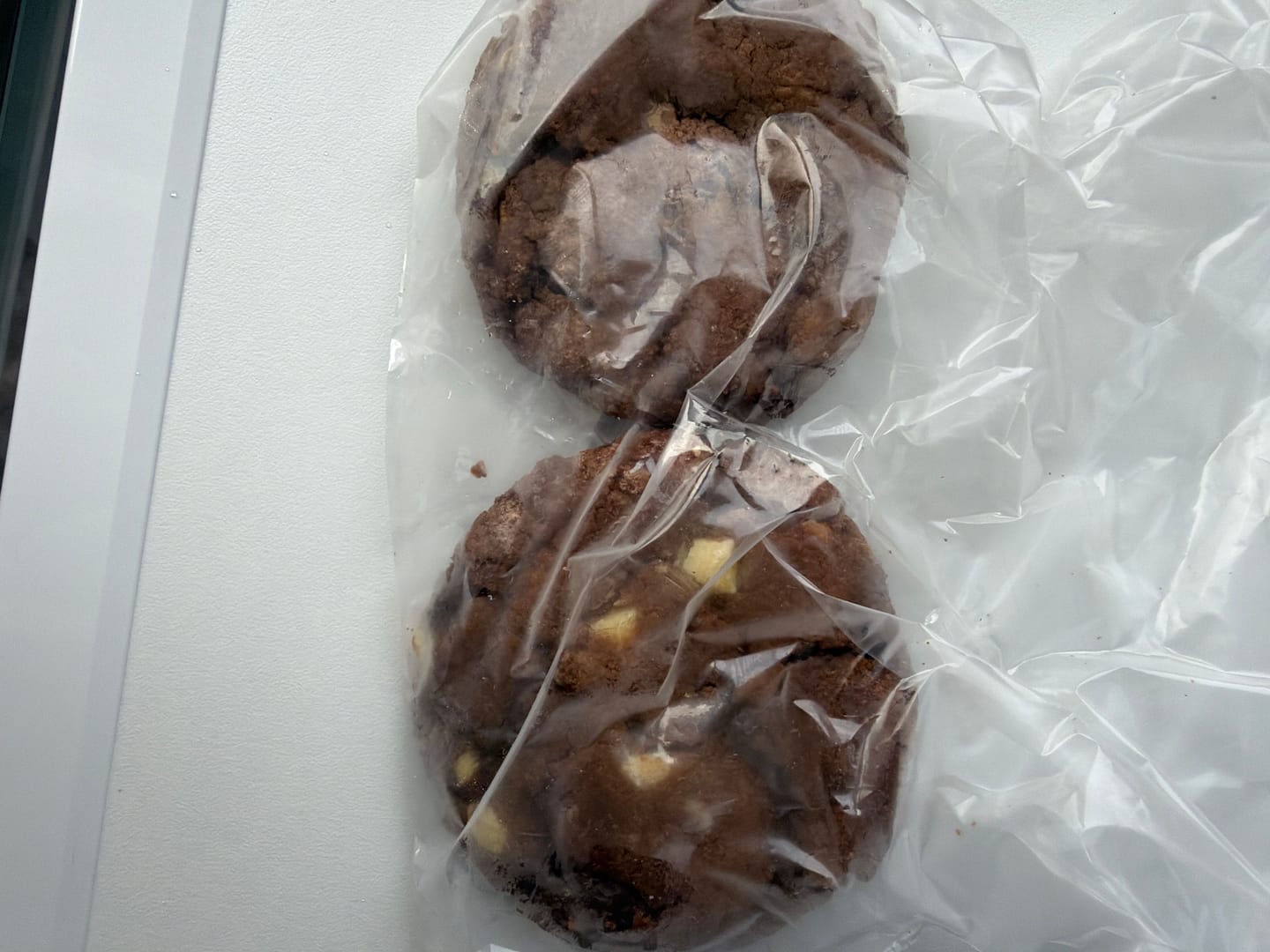 Customer photo review of Triple Chocolate Chip Cookies