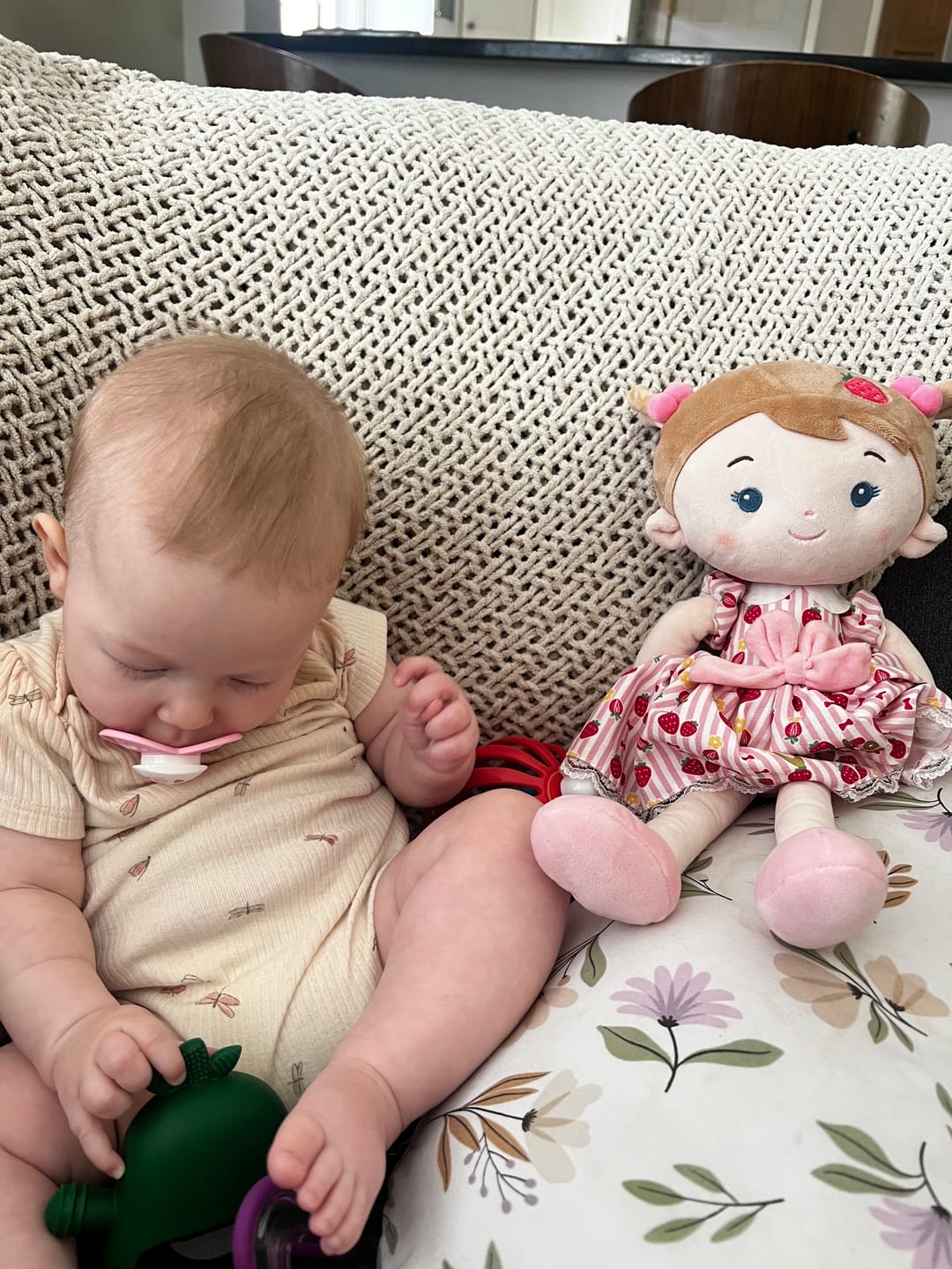 Customer photo review of Personalized Strawberry Girl - Pink