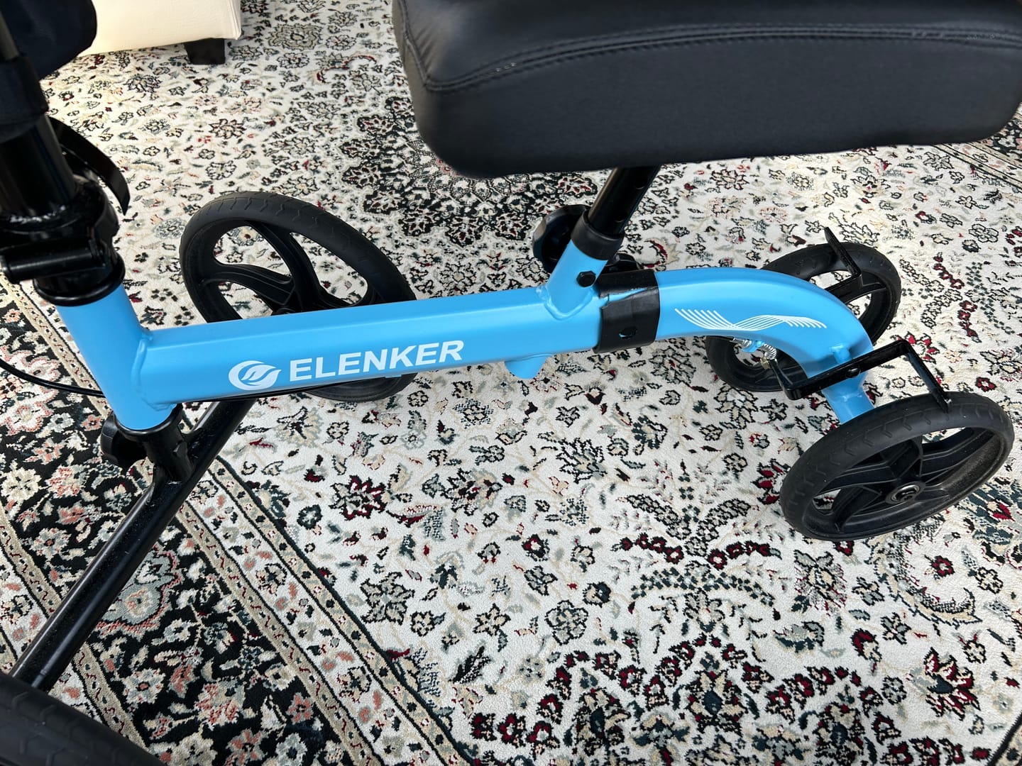 Customer photo review of MT-9251 Best Value Steerable Knee Walker with 10" Wheels