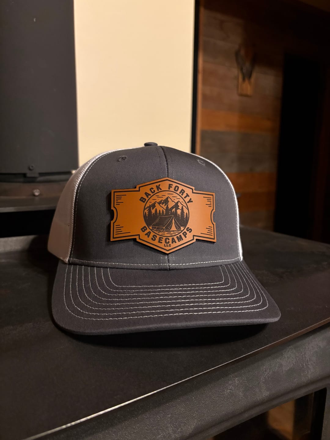 Customer photo review of Richardson 112 Custom Leather Patch Hats