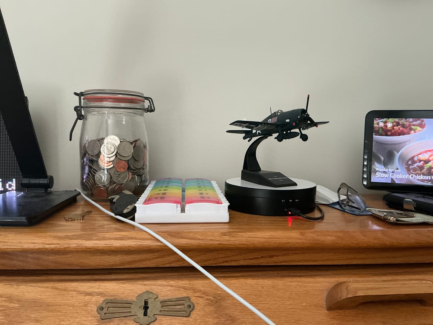Customer photo review of Motorized Rotating Display Stand - 13.8cm  - 3KG