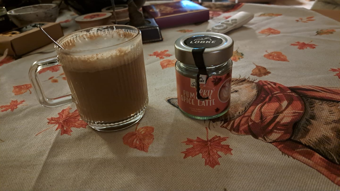 Customer photo review of Pumpkin Spice Latte – Löslicher Kaffee mit Gewürzen