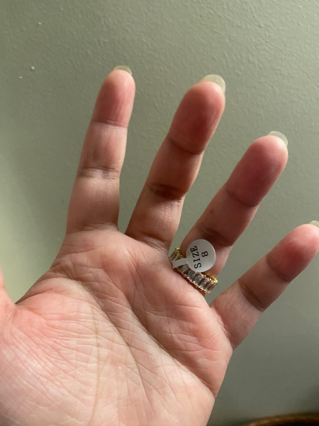 Customer photo review of Chiara Eternity Ring (Bundle)
