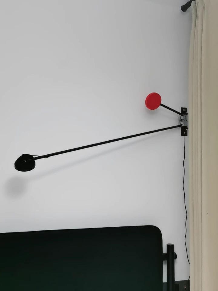 Customer photo review of Counterweight Wall Light, Adjustable Arm, Wall Sconce, 124 cm