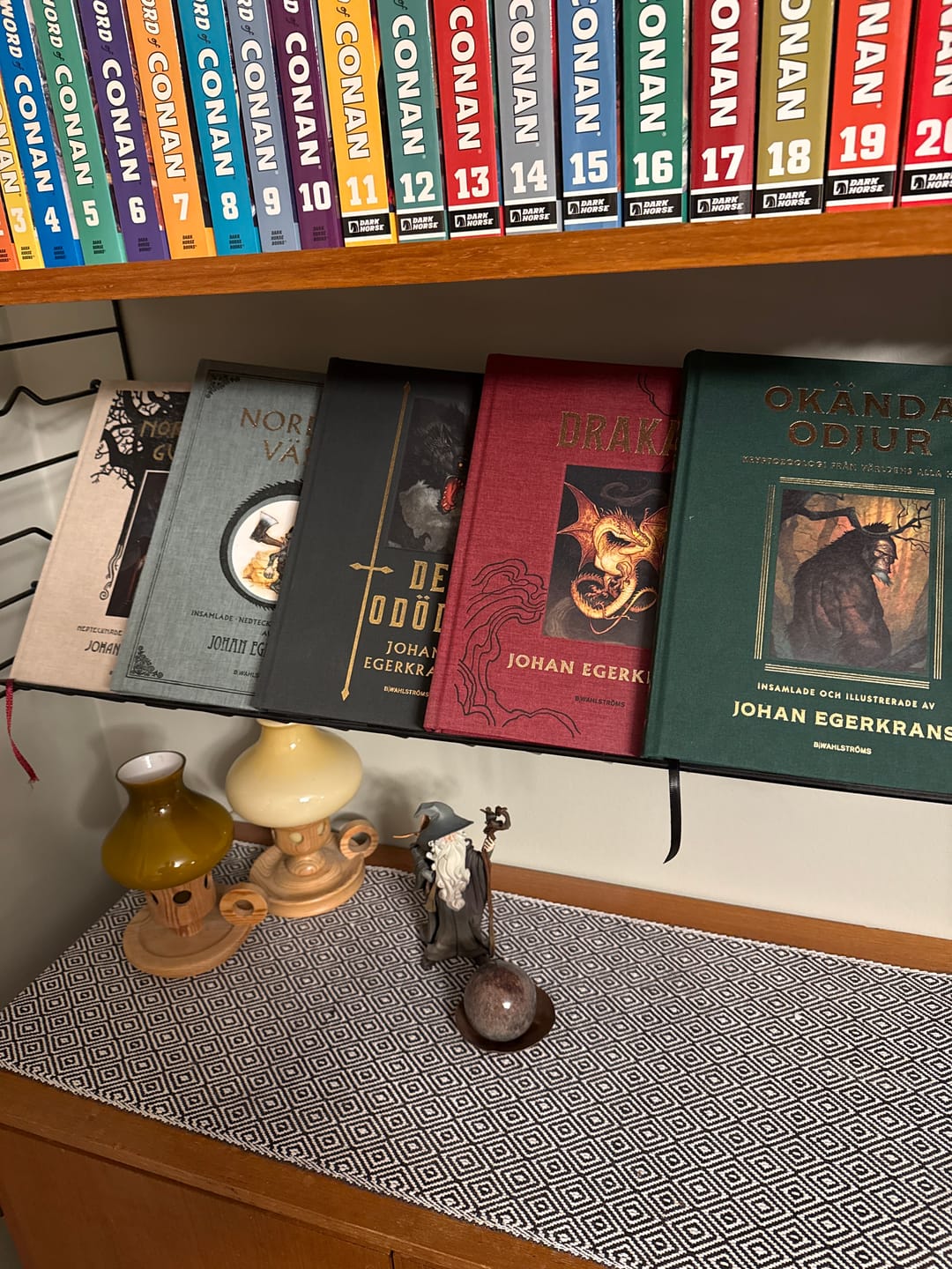 Customer photo review of PRE-ORDER: OKÄNDA ODJUR - SIGNED BOOK & PRINT