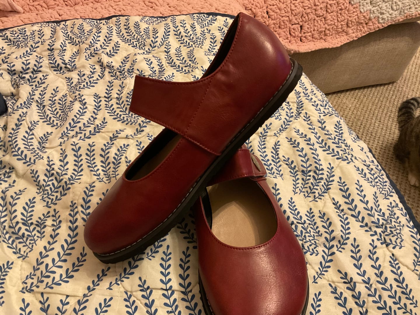 Customer photo review of Women's Mary Jane Flat Shoes