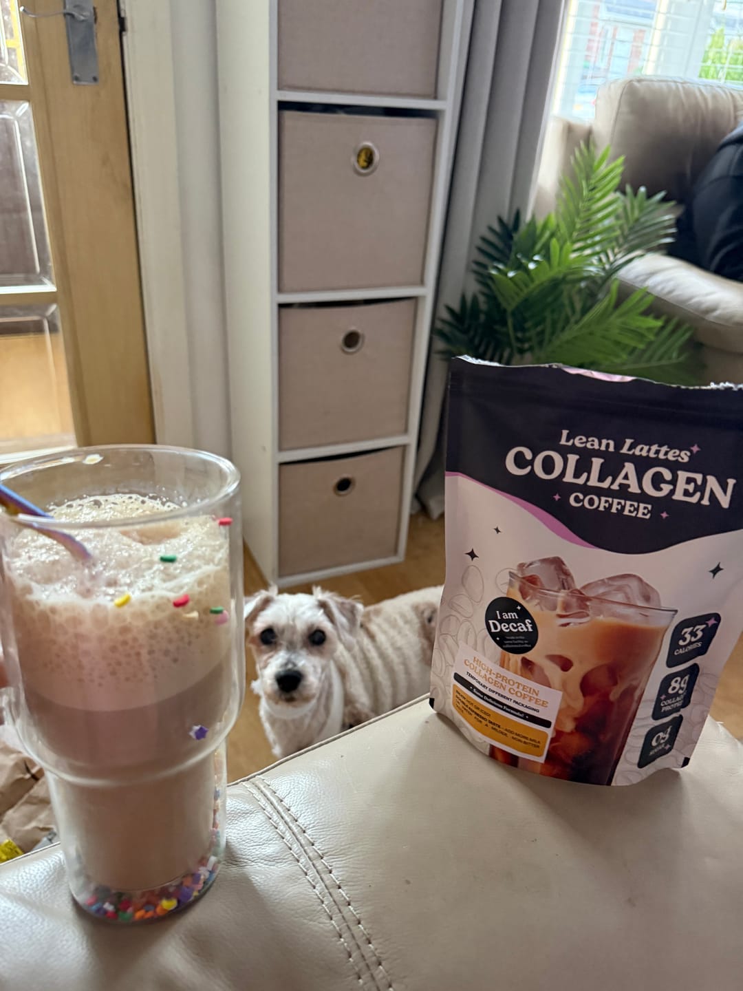 Customer photo review of High-Protein Lean Coffee