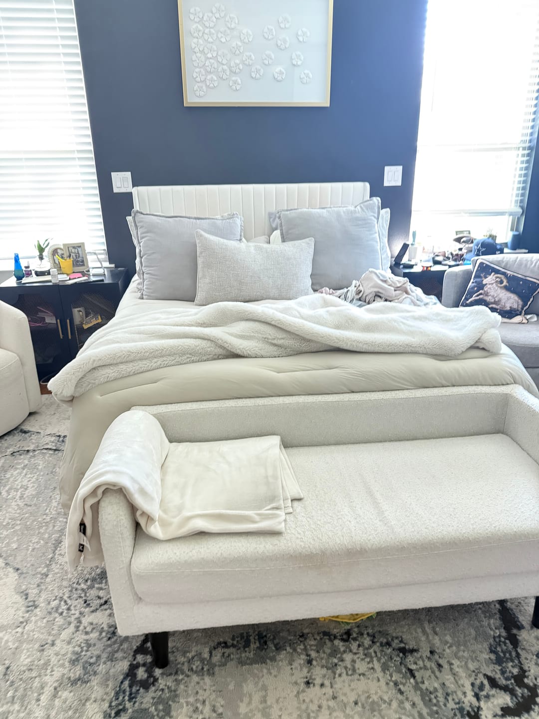 Customer photo review of MarshMellow Comforter