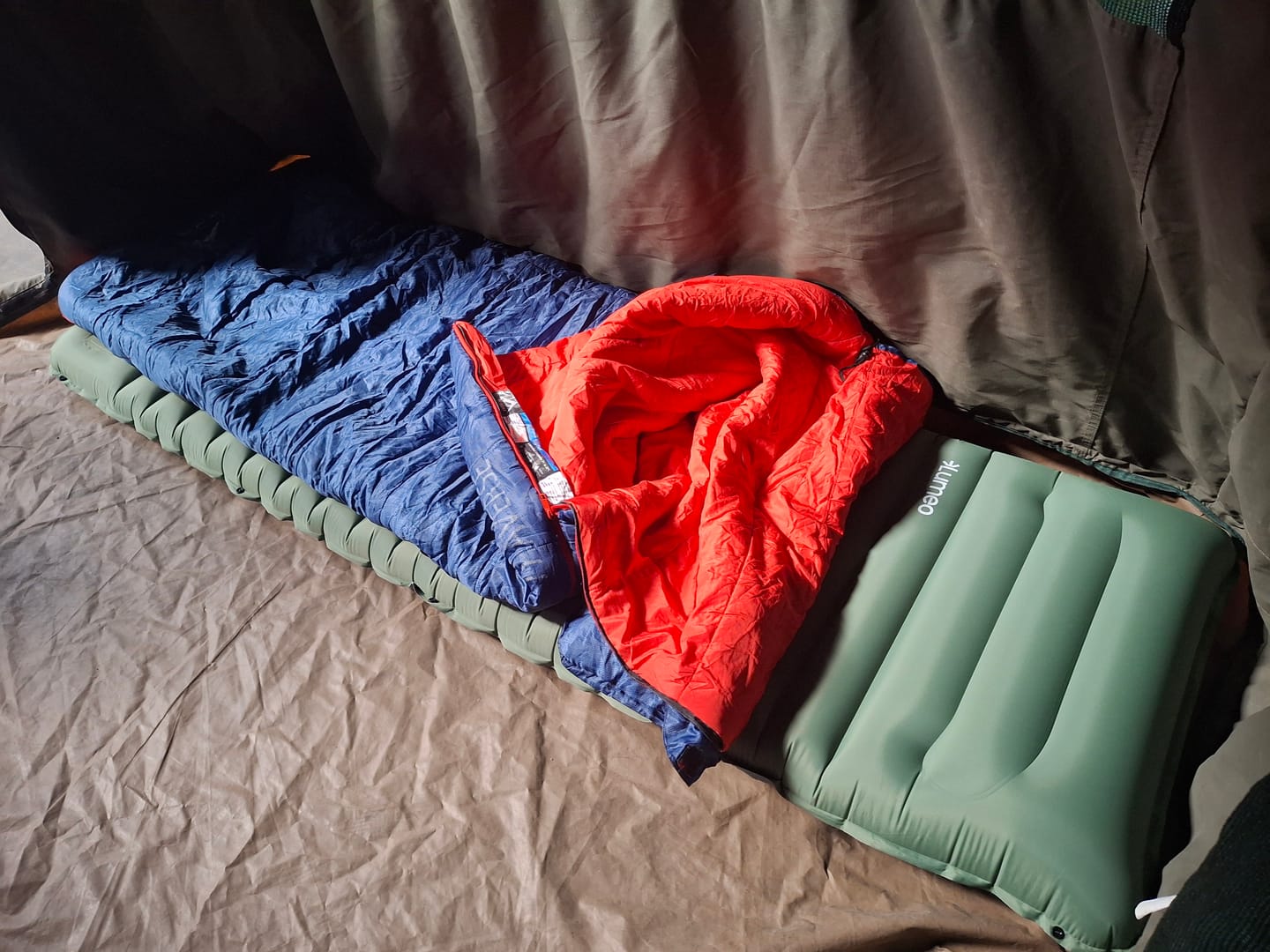 Customer photo review of Lumeo EasySleep Air Bed