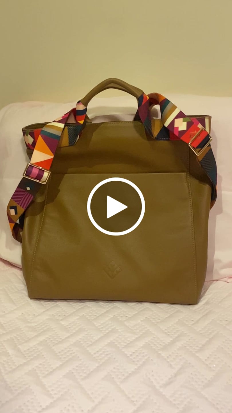 Customer video review of PREVENTA - Backpack Laptop Miel
