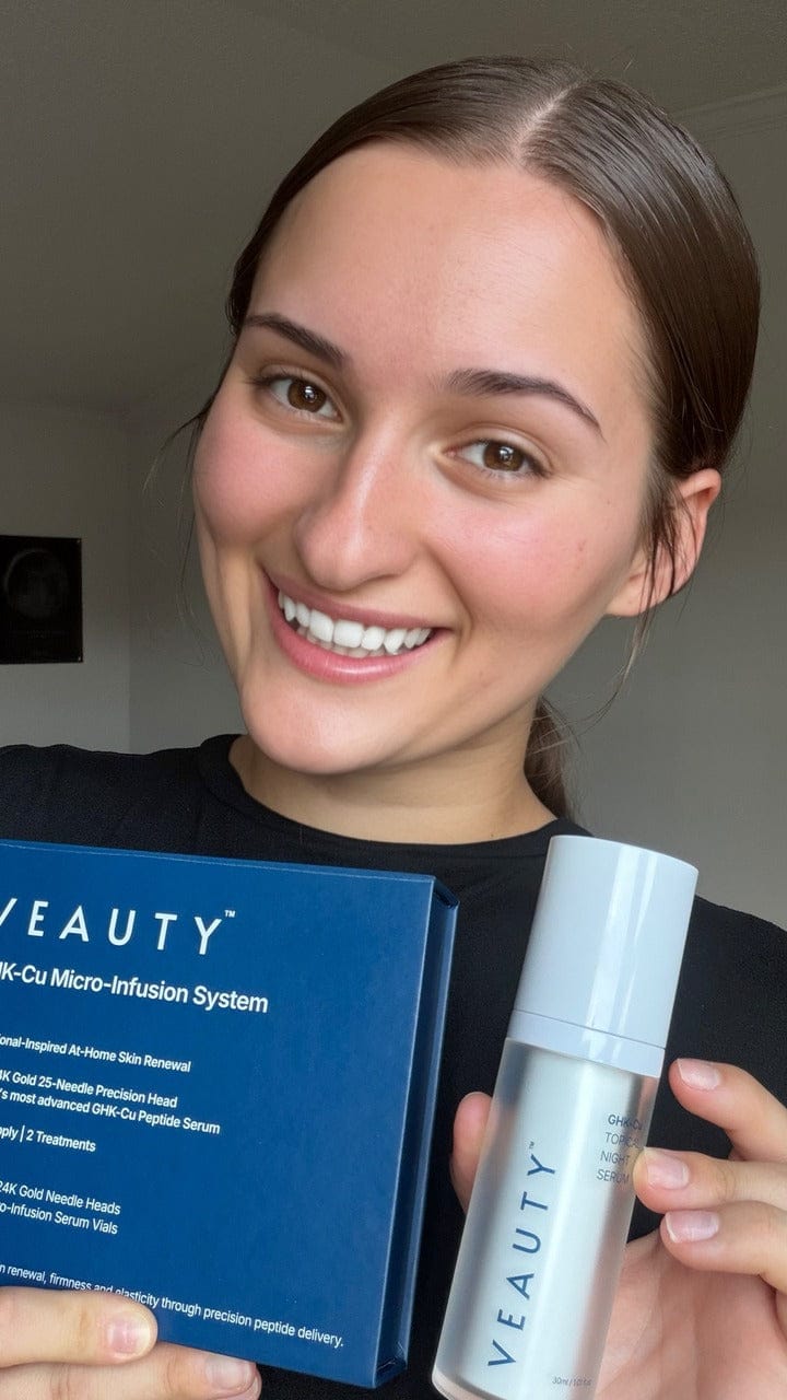 Customer photo review of GHK-Cu Micro-Infusion