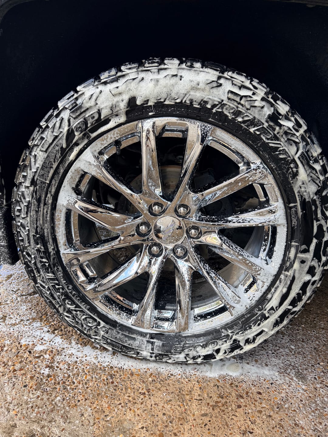 Customer photo review of Wise Guy Wheel & Tire Cleaner - Gallon
