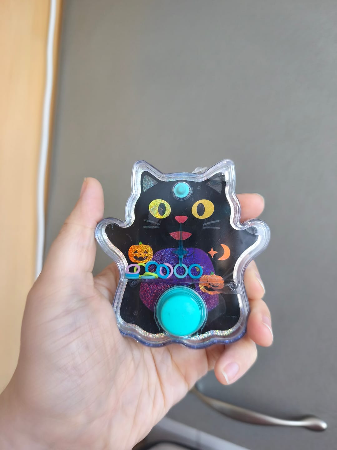 Customer photo review of Halloween Wasserspiel – Spooky Katze, Geist & Kürbis