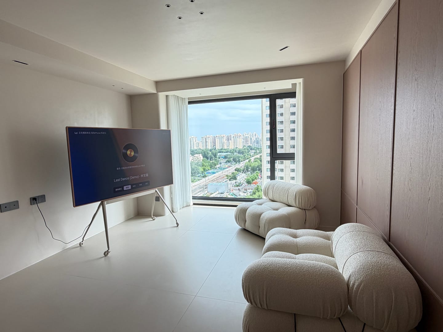 Customer photo review of Hiksnra 3 Piece Sectional Sofa | Compression Sofa in Box