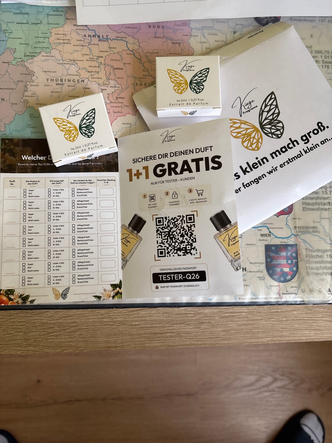 Customer photo review of Tester Set 0,01€