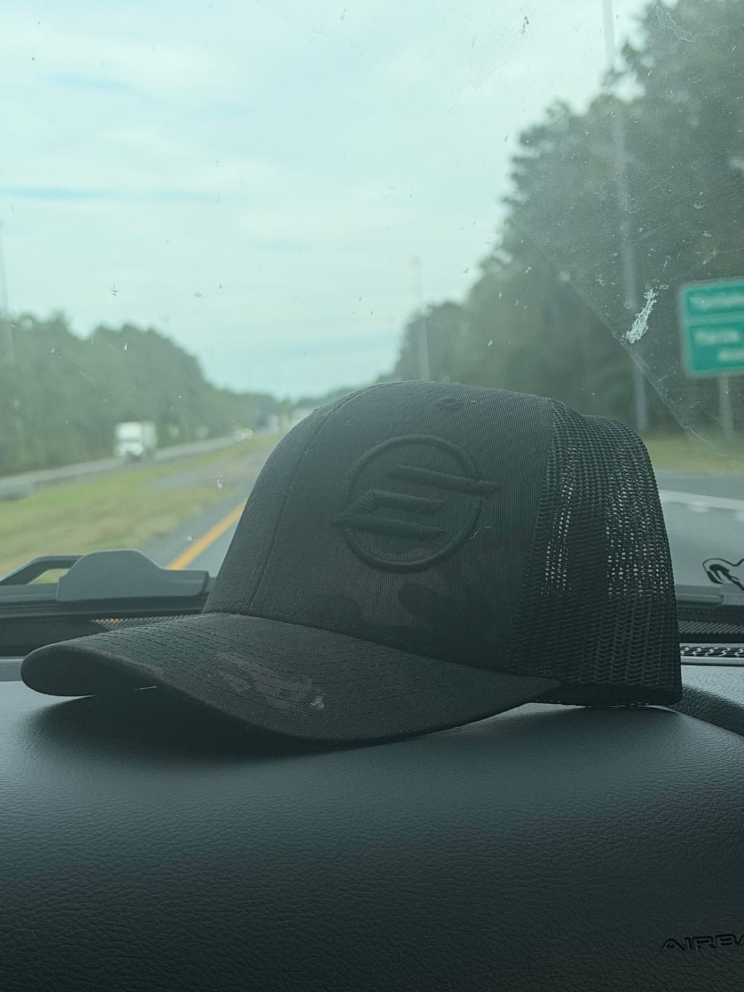 Customer photo review of E PANEL TRUCKER HAT