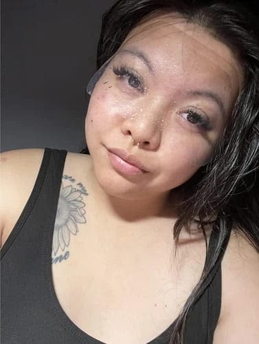 Customer photo review of Lashield Lash Shower Shield