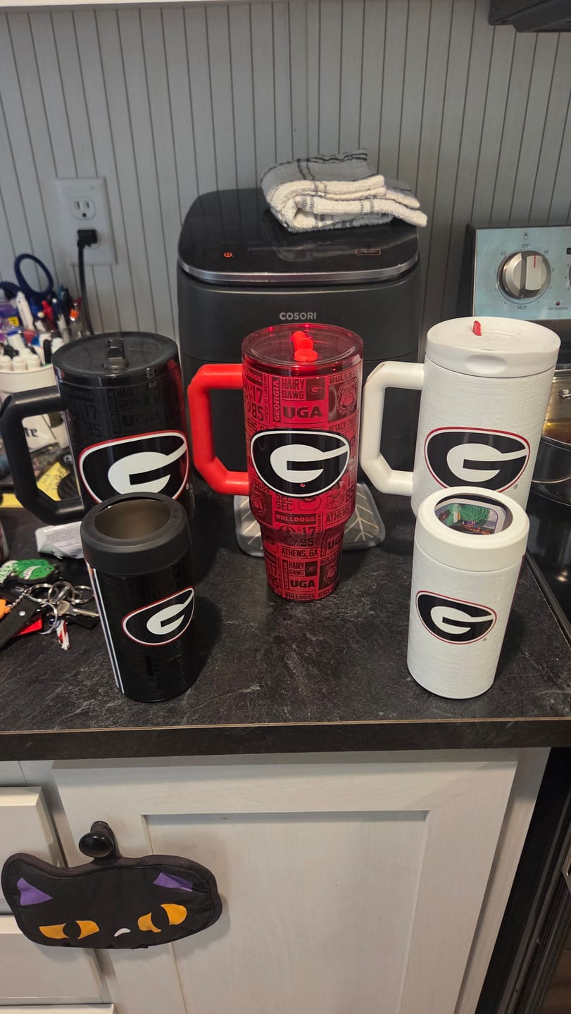 Customer photo review of Thicc Buddy 40oz | Georgia Bulldogs | Legacy