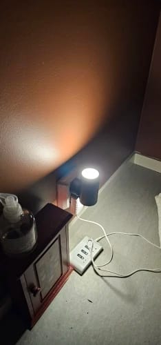 Customer photo review of Skymtly - Mjukt nattljus som aldrig väcker någon