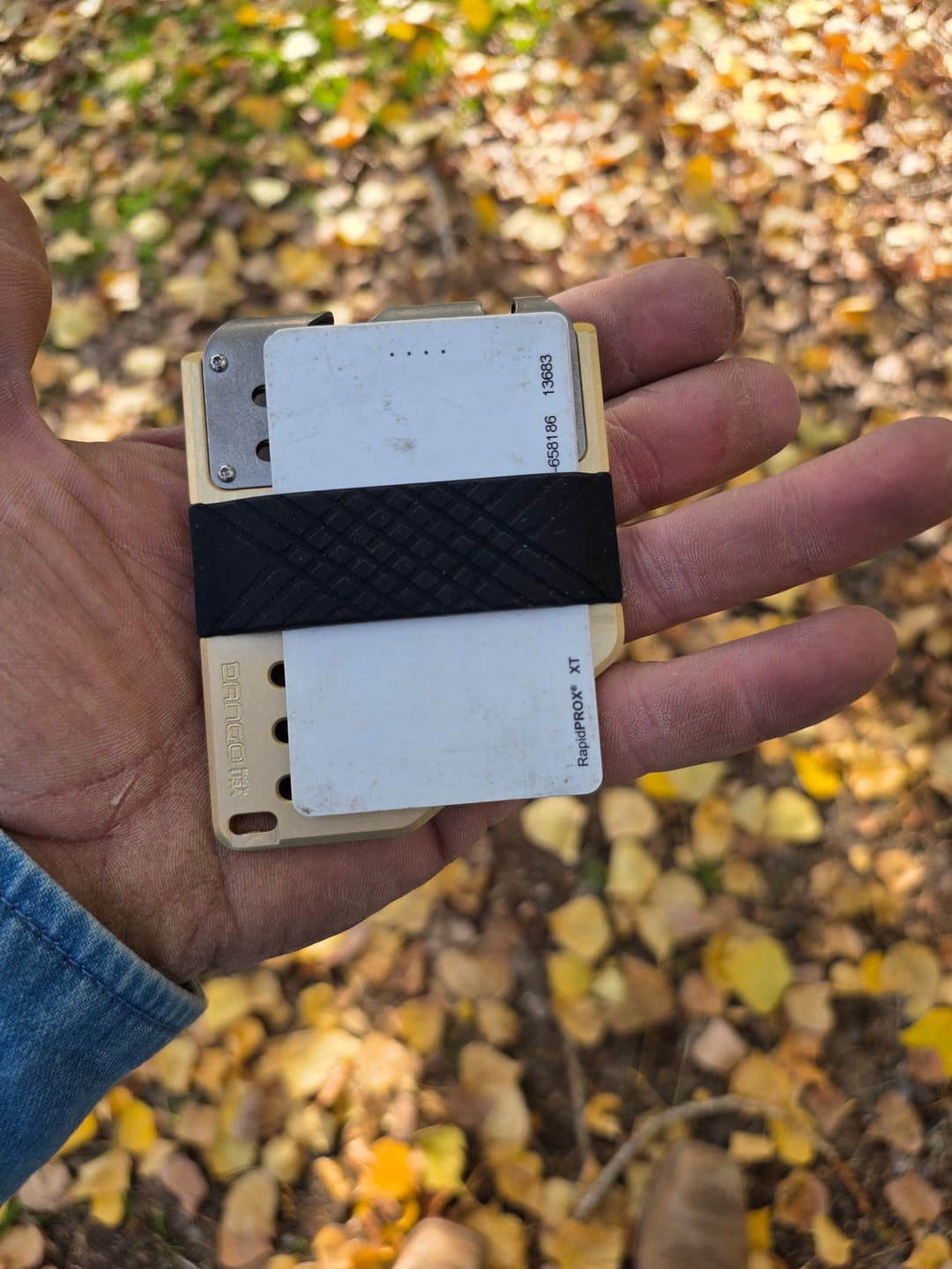 Customer photo review of MC01 TITANIUM MONEY CLIP