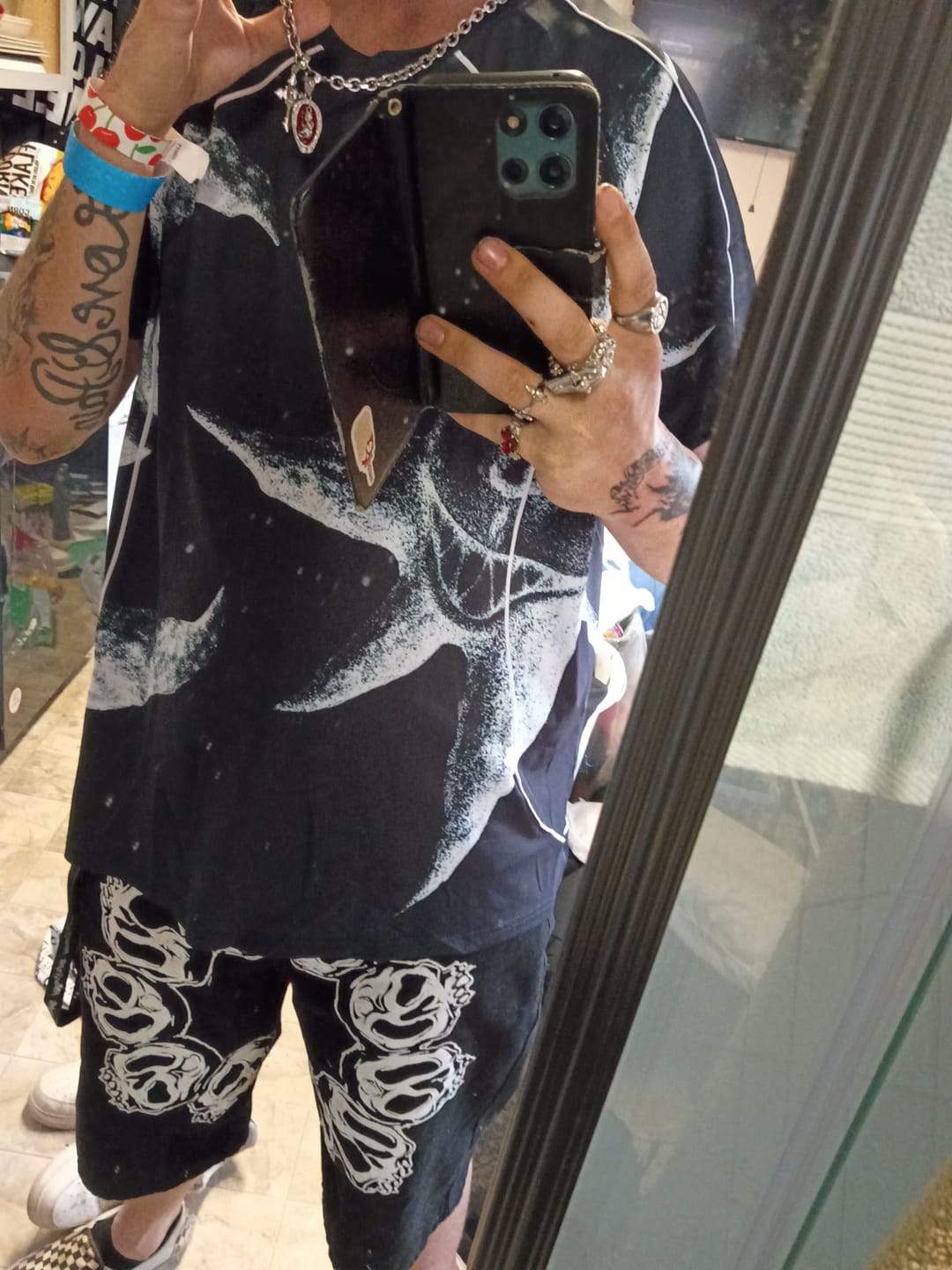 Customer photo review of 10 STAGES OF ADDICTION SHORTS