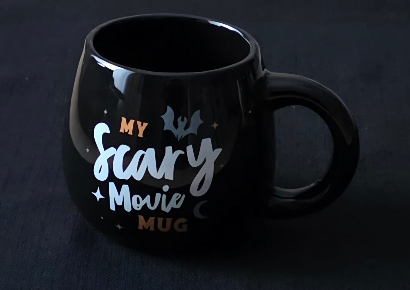 Customer photo review of My Scary Movie XL Tasse – schwarzes Hexen-Design