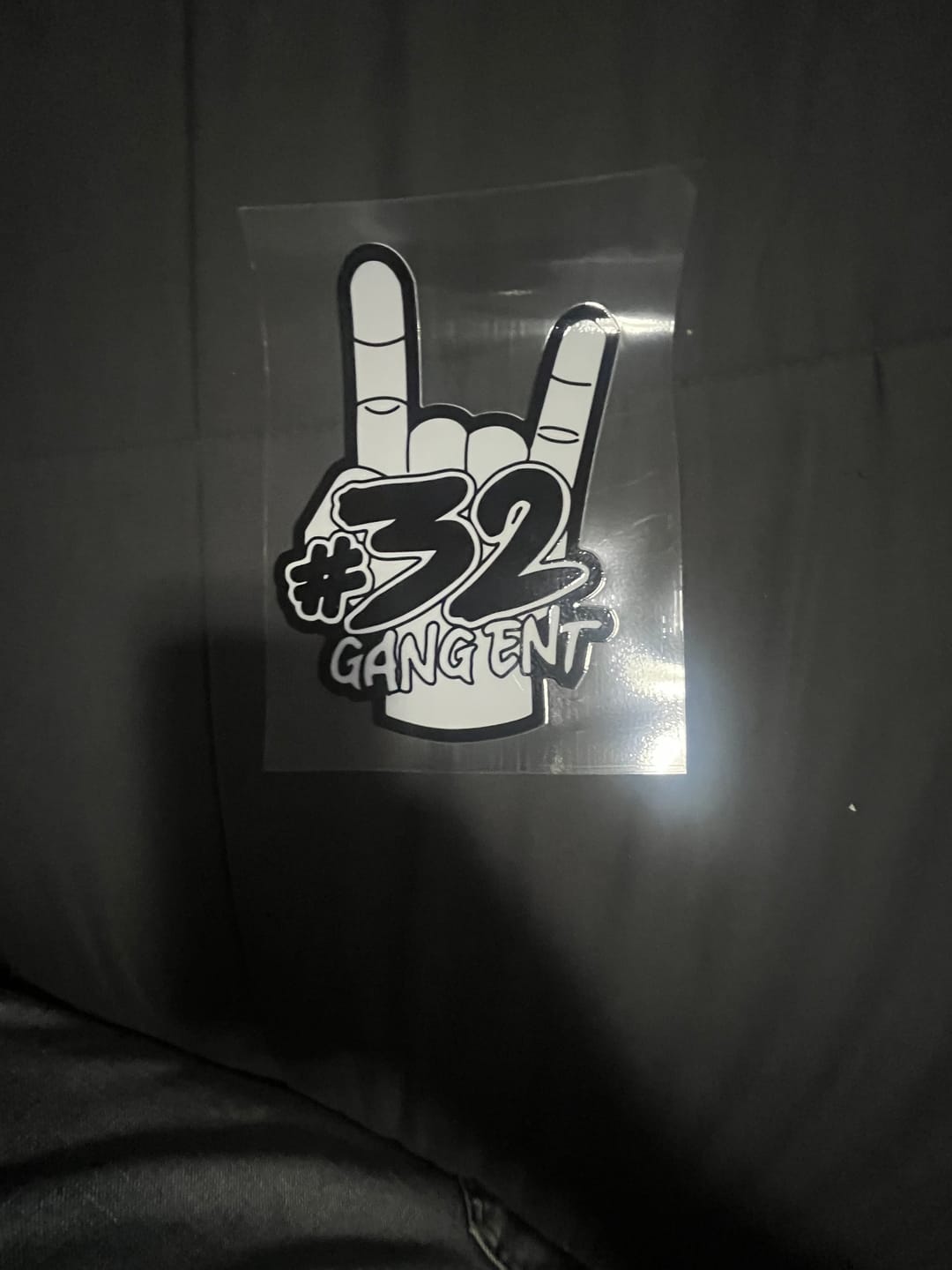 Customer photo review of 32 GANG DECAL