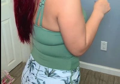 Customer photo review of Tummy Control Ruched Tankini Set