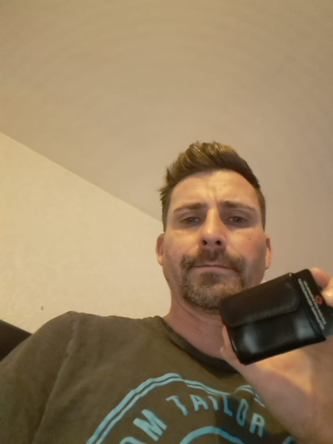 Customer photo review of Nano Boy Pocket card holder wallet with leather coin pocket