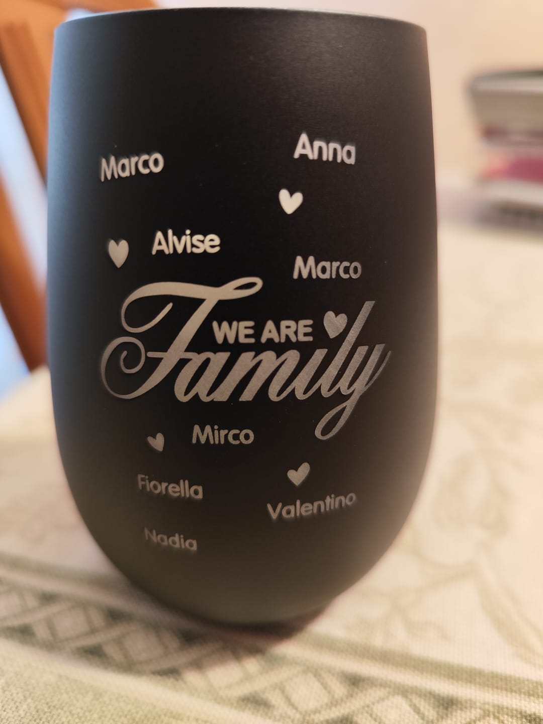 Customer photo review of We are Family - Lanterna per famiglia