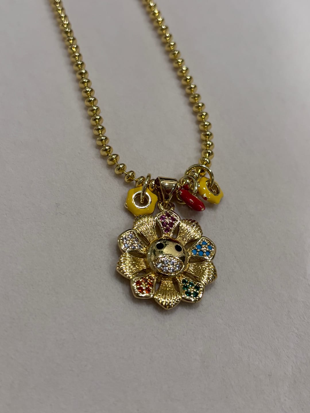 Customer photo review of Inner Art Child Flower Power Necklace (SURPRISE)