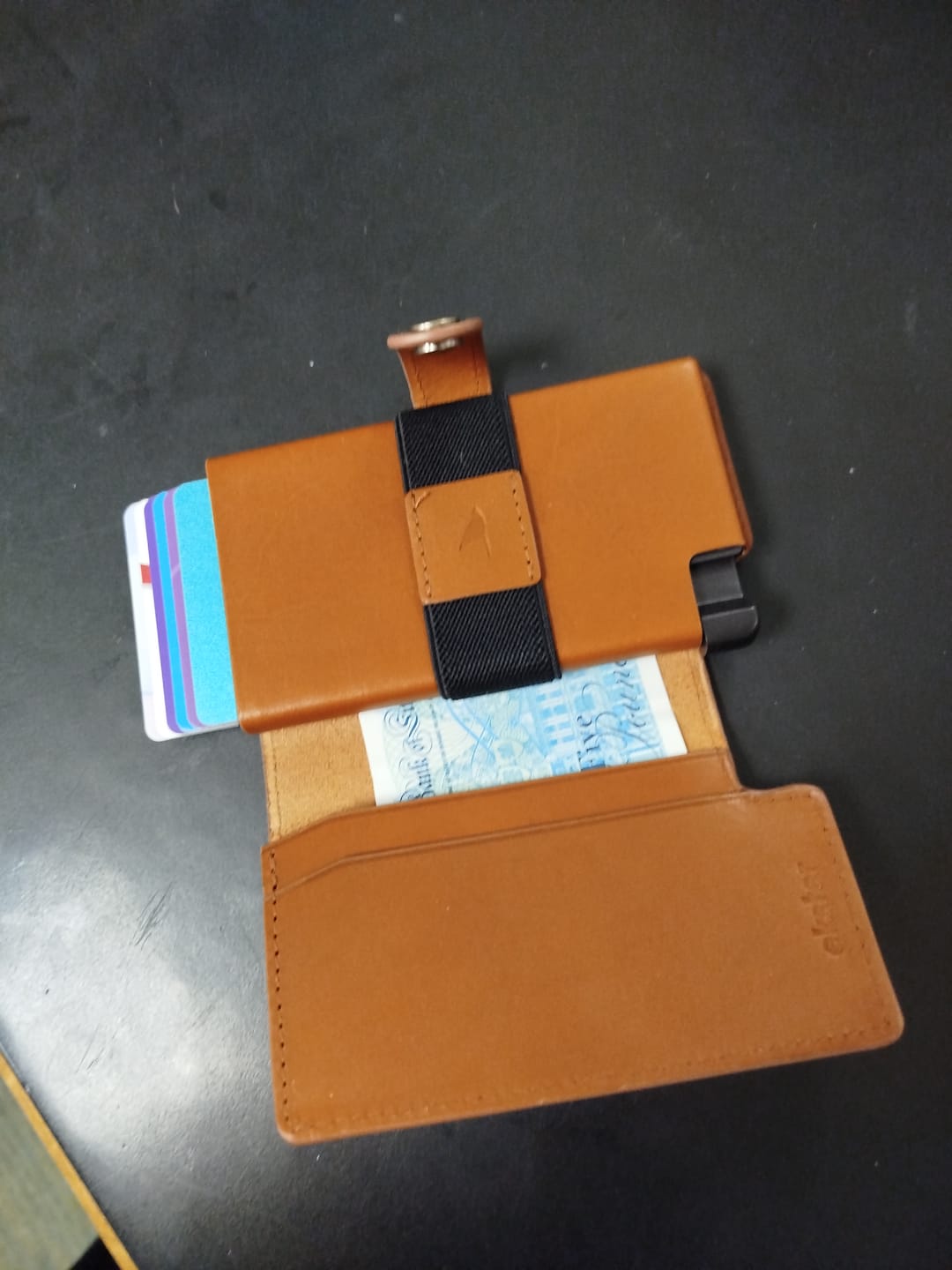 Customer photo review of Ekster Wallet Pro