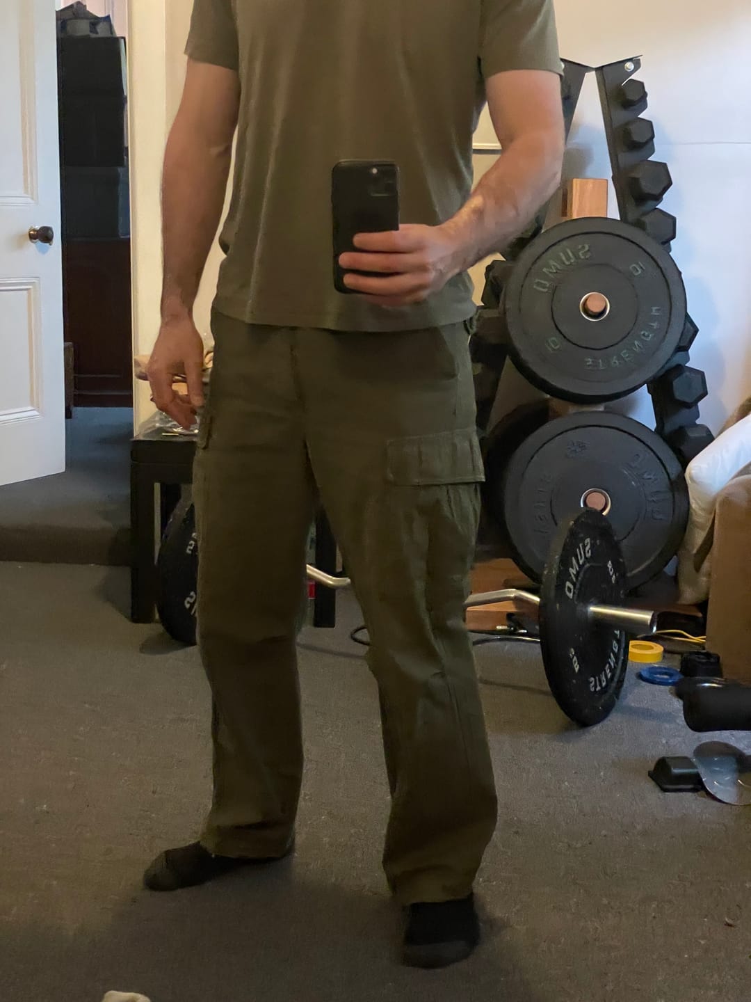 Customer photo review of US Army 5th Model Tropical Jungle Fatigue Pants