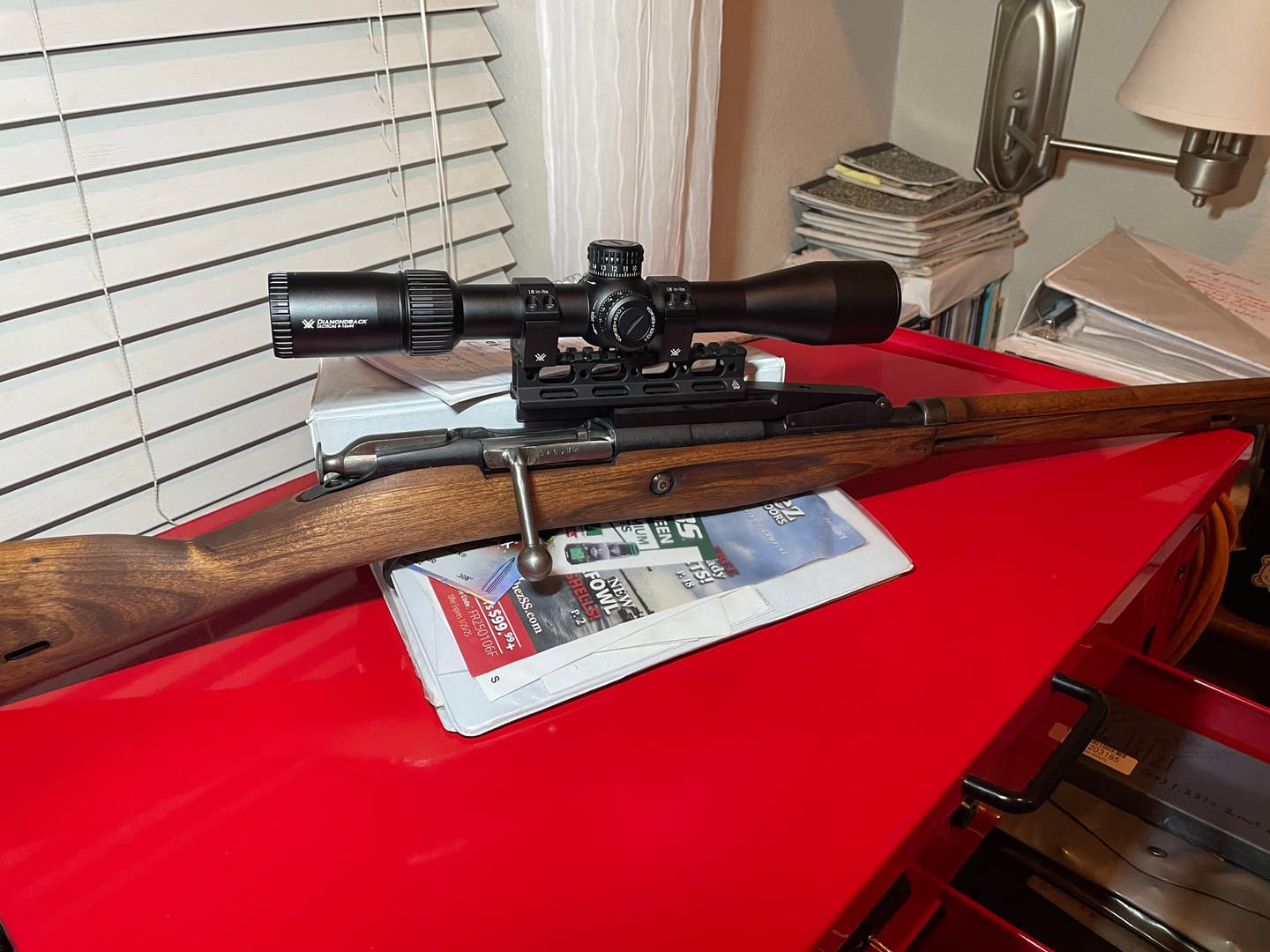 Customer photo review of Mosin Nagant NDT Scope Mount Ultra-low Profile for M9130 Round Receiver