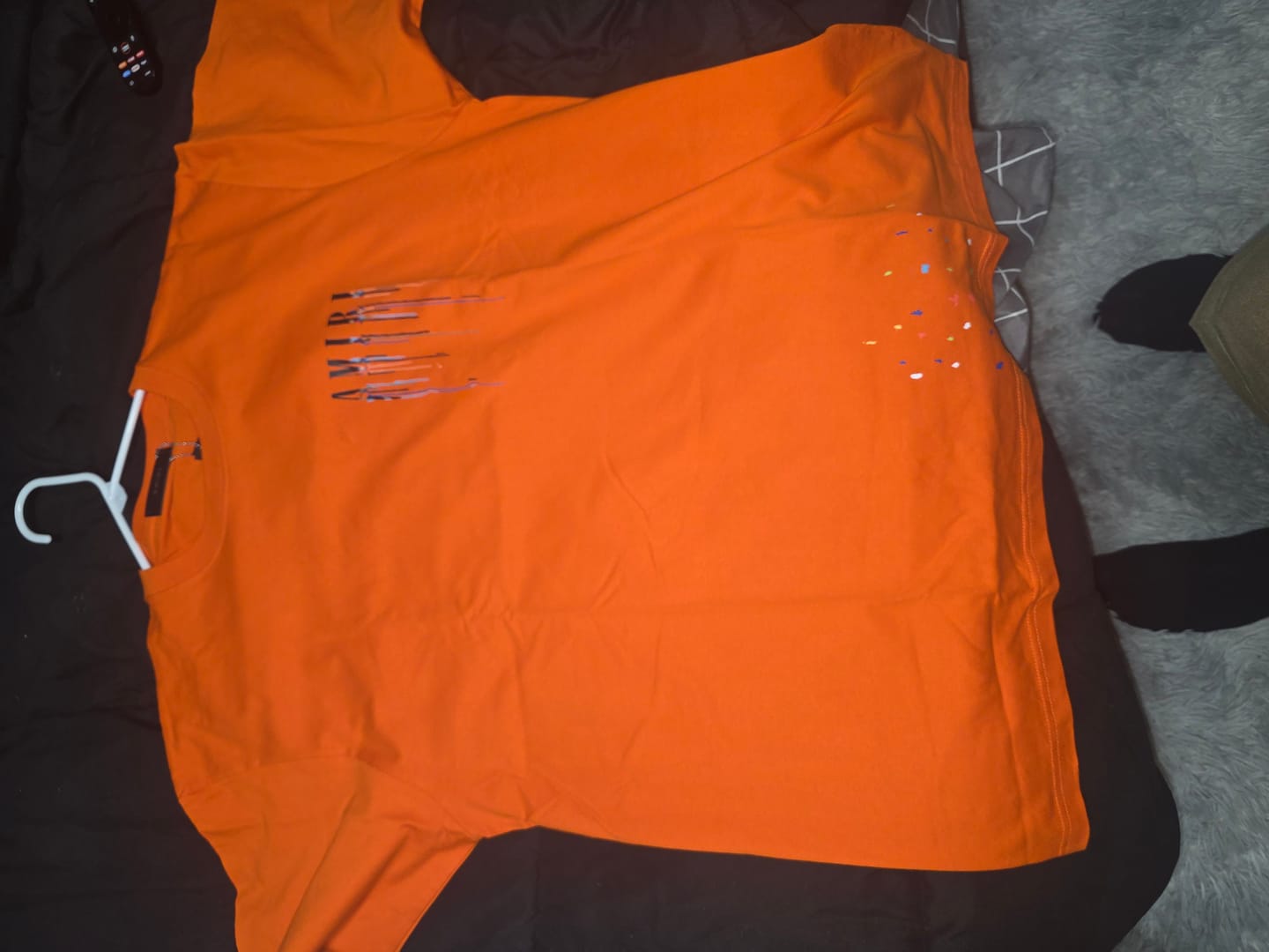 Customer photo review of AMIRI T-Shirt