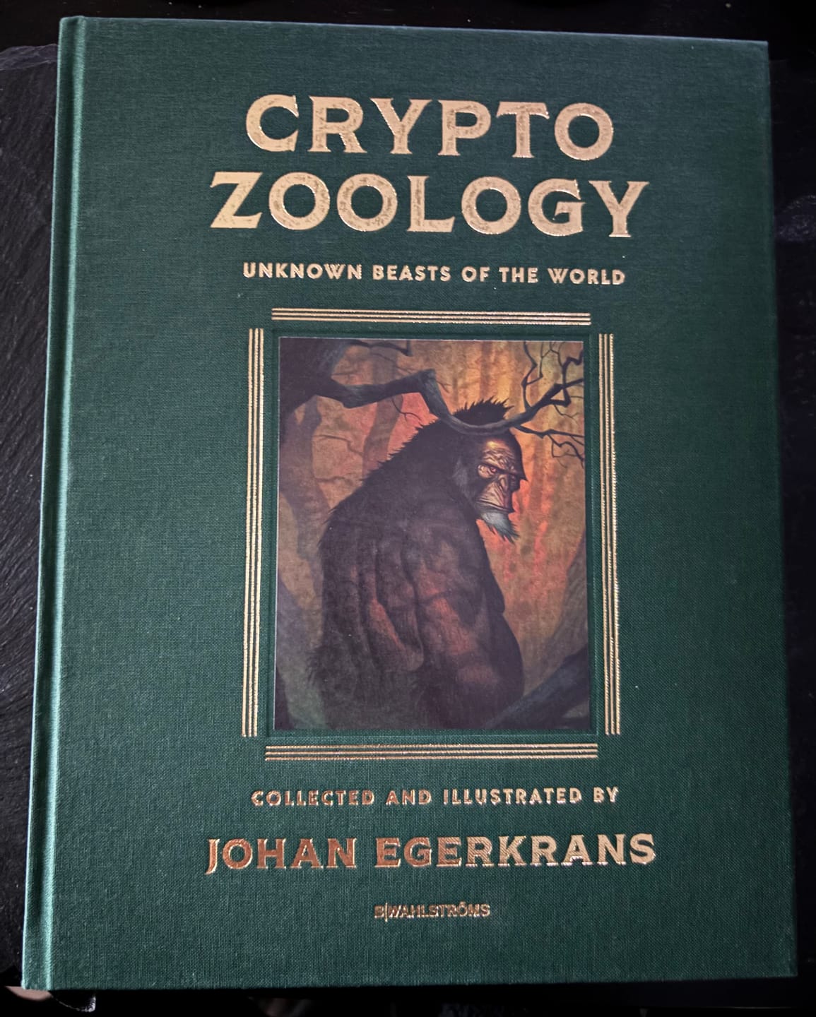 Customer photo review of PRE-ORDER: CRYPTOZOOLOGY - SIGNED BOOK & PRINT